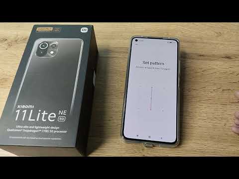 How to set Pattern Lock in Xiaomi 11 Lite NE 5G Phone