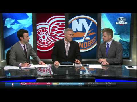 Red Wings Live Postgame - 1/25/16 vs. New York Islanders