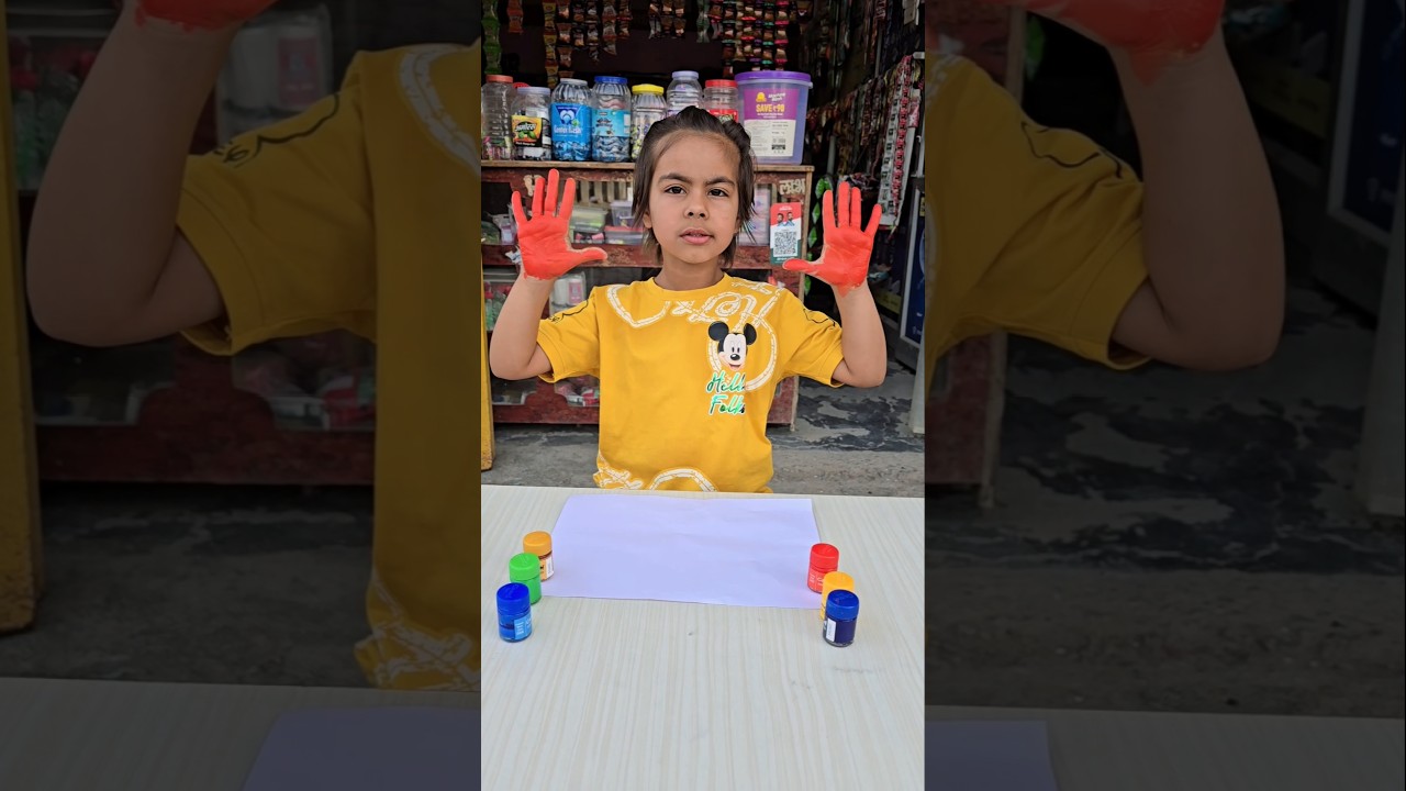 cute rainbow 🌈 painting hack 😱Tom & jerry 😍#shorts