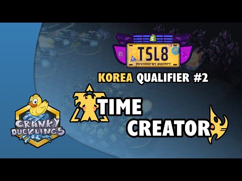 TIME vs Creator - TvP | Shopify TeamLiquid StarLeague 8 - Korean Qualifier #2 | EPT Tournament