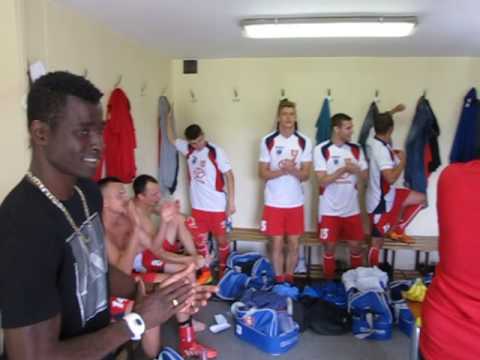 KS Chwaszczyno - Pogoń II Szczecin - szatnia po meczu