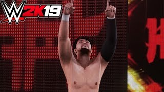 WWE 2K19 - Hideo Itami (Entrance, Signature, Finisher)