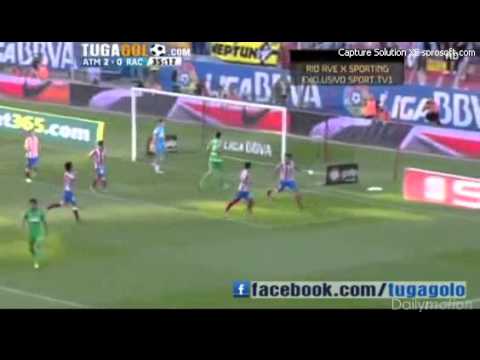 Liga BBVA 2011/2012 - Atletico Madrid Vs Racing Santander [4-0] All Goals & Full Highlights