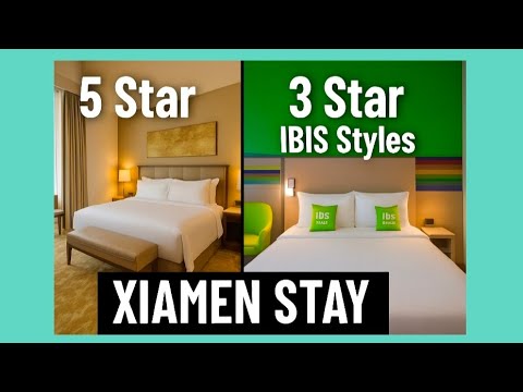 Xiamen 4: Pan Pacific & Ibis Styles - Luxury vs Budget Hotel