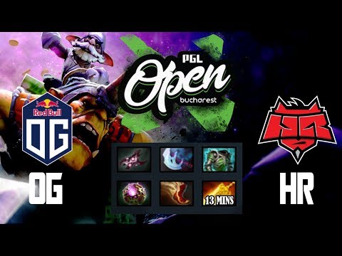 🔥OG vs HellRaisers Highlights - Revolut1on [Alchemist] 12-0 PGL Dota 2 Open