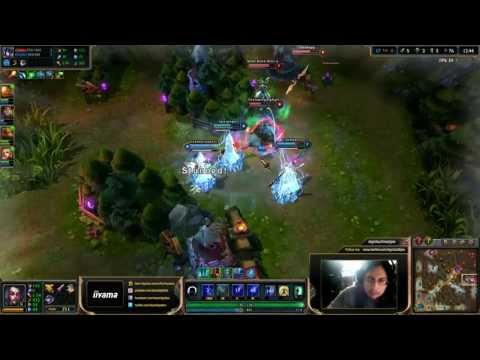 imaQtpie vs Gatekeeper - Vayne vs Draven bot lane «Beast» (Diamond l)