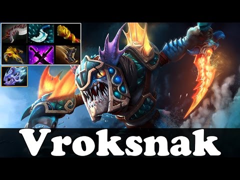 Dota 2 - Vroksnak Plays Slark vol 4 - Ranked Match Gameplay