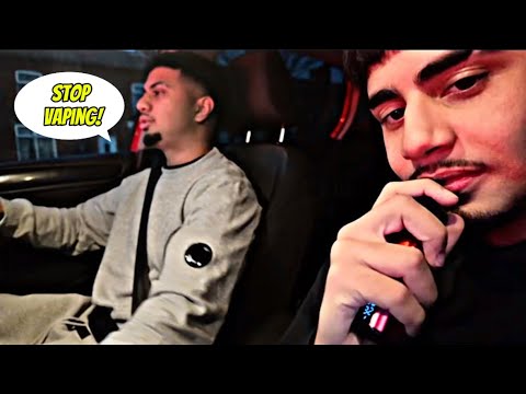 I TOLD ADZINO TO STOP VAPING!