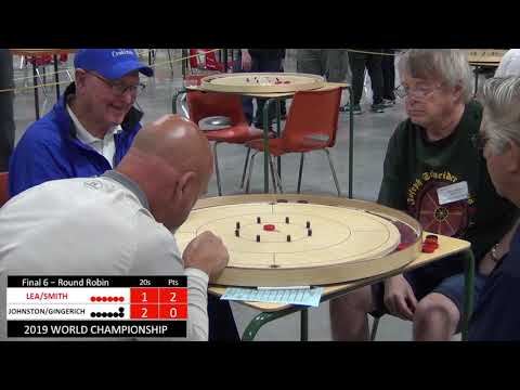 2019 World Crokinole Doubles - Lea/Smith v Johnston/Gingerich