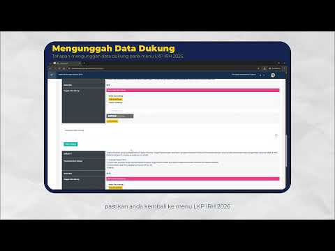 Panduan IRH : Tim Kerja IRH