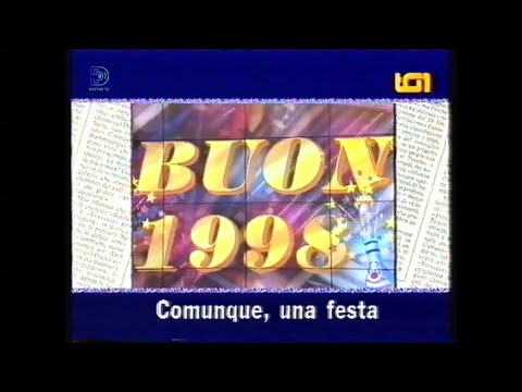Sequenze spot Raiuno - 1 gennaio 1998 (pomeriggio)