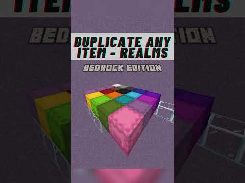 IceCoffey - Minecraft Bedrock Any Item Duplication Glitch for Realms [Bedrock 1.19.2]
