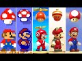 Super Mario Maker 2 All Mushroom Power Ups