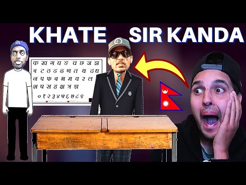 JHAPALI$H GO BACK TO NEPALI SCHOOL || REACTING TO JHAPALISH KO TEACHER VS STUDENT KHATEY SIR KANDA |