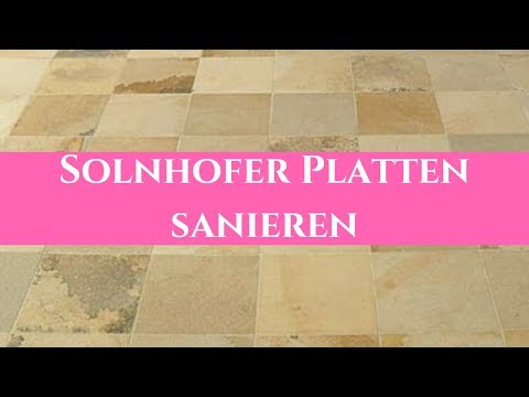 Solnhofer Kalkstein Sanierung und Tipps vom Stein Doktor Hamburg