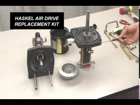 Haskel #03   Air Drive Disassembly and Repai for 5.75”  Air Drive Pumps, Boosters & Air Amplifiers