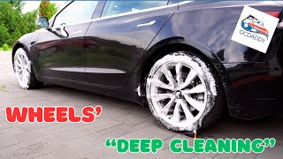 Advanced wheel cleaning