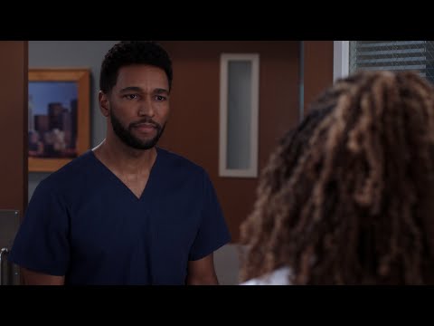 Winston is Upset When Maggie Doesn't Apologize - Grey's Anatomy