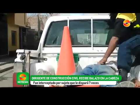 Dirigente de construcción civil recibe balazo en la cabeza en Huaral Video