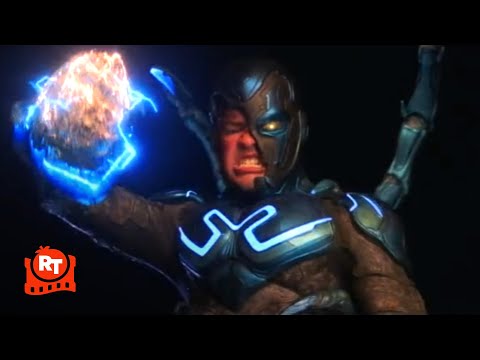 Blue Beetle (2023) - Blue Beetle Beats the Hell out of OMAC