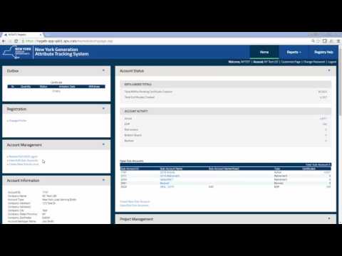 NYGATS Account Navigation and Login Management