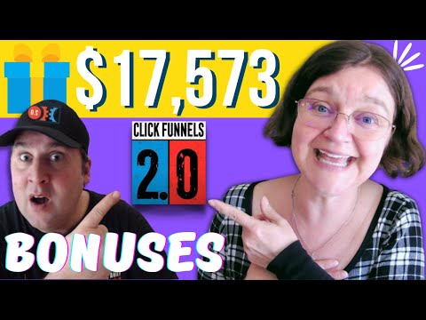 🎁 Clickfunnels 2.0 Bonuses (🤯The Most INSANE $17,573 Bonus Ever!) Video