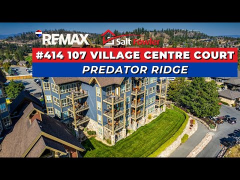 🏌 Vernon BC Condo For Sale | 414 101 Village Centre Court | Predator Ridge
