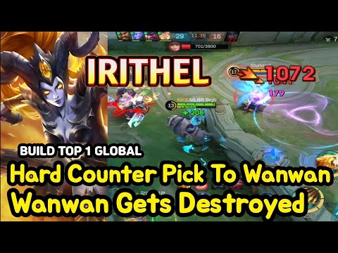 Irithel (Mythical Glory): Hard Counter to Wanwan | MVP Marksman Gameplay | MLBB Ranked