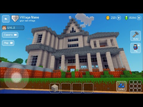 Block Craft 3D : Building Simulator Games For Free Gameplay #605 (iOS & Android) | White Mansion Video