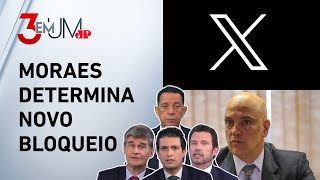 PF vai identificar quem está usando rede social X; Ghani, Segré, Piperno e Trindade analisam