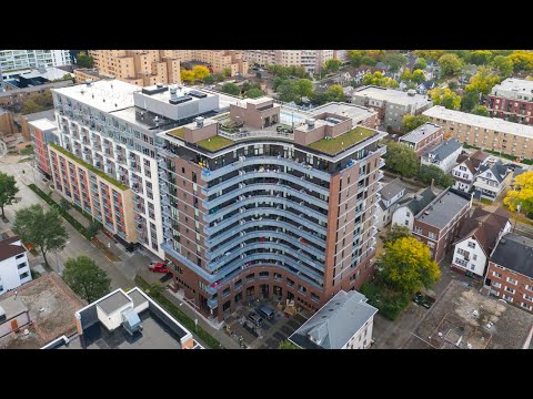 Rack & Rail Automated Parking System at The Lux Apartments, Madison WI — ParkPlus system operation video