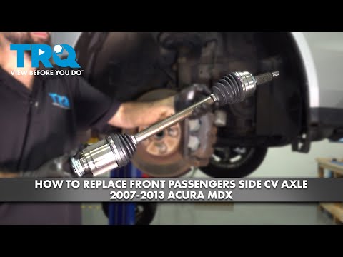 How to Replace Front Passengers Side CV Axle 2007-2013 Acura MDX