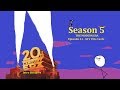 20th Century FOX Intro Bloopers Season 5 Title Cards Reel