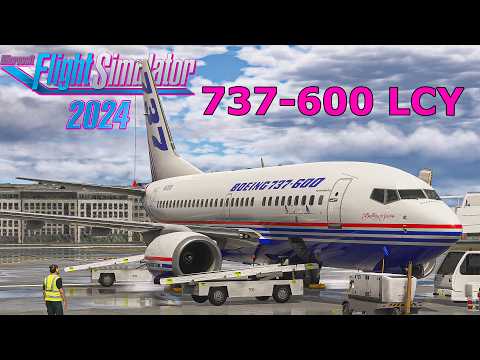 Small but Mighty: PMDG 737-600 London City Ops in MSFS 2024! With a Real Boeing Pilot