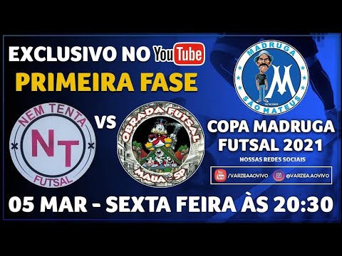 Nem Tenta FS x Qbrada FS - Copa Madruga 2021