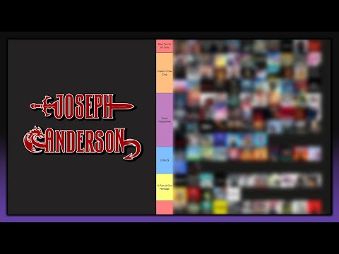 creamflation | Joseph Anderson Stream Tierlist 2025 Update