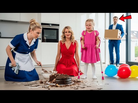 Der Millionär Sah Seine Verlobte Den Geburtstagskuchen Seiner Tochter Werfen — Und Alle Verstummten