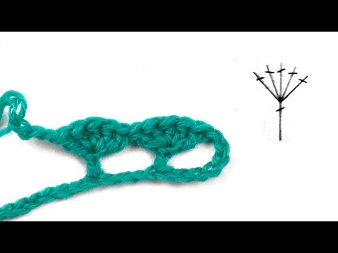 Элемент Веерочек на ножке