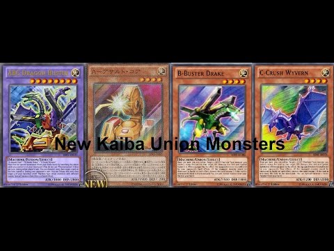 ABC Buster Dragon in Action, new Kaiba Union Monsters