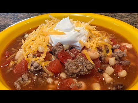 Taco Soup (Easy Dump Soup)