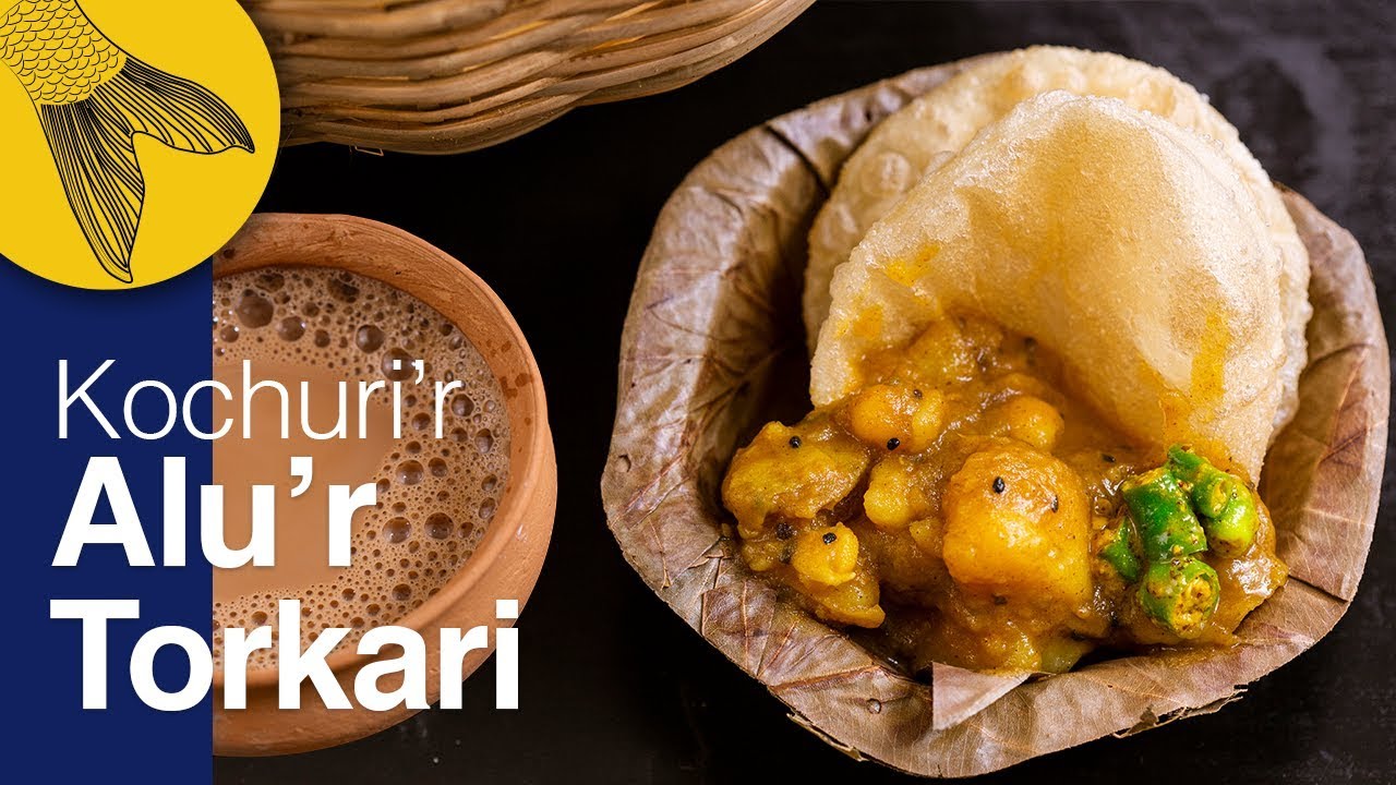 The Perfect Spicy Alur Tarkari for Kochuri—Spicy Bengali Potato Curry