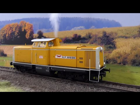 Diesellok V 100.20 Baureihe 212 Wiebe-Privatbahn in 1:32 / Spur 1 von KM1 Modellbau – Wiebe Lok Nr 4
