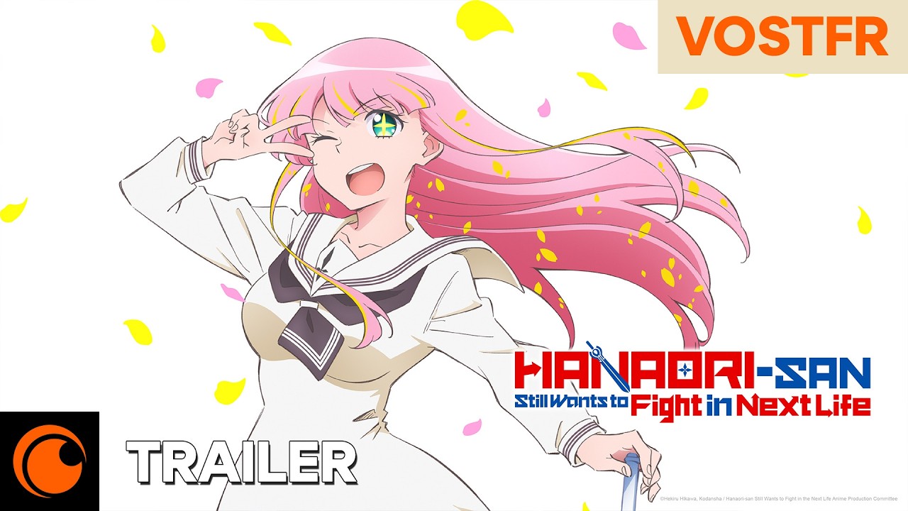 Hanaori-san Still Wants to Fight in the Next Life | Trailer Officiel – VOSTFR