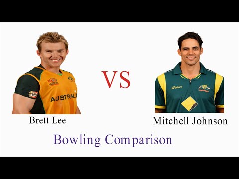 Brett Lee Vs Mitchell Johnson  Bowling Comparison(ODI ,Test and T20I)