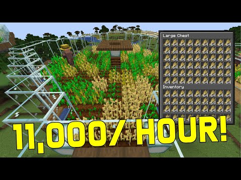 Automatic Wheat Farm Minecraft 1.20 | Fully Auto Wheat Farm Tutorial