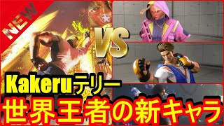 ストリートファイター6　世界王者 新キャラ Kakeru テリー 01