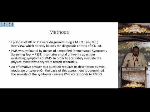 Aptalidis D. - Premenstrual dysphoric disorder and premenstrual syndrome: comorbidity with depressive and panic disorder