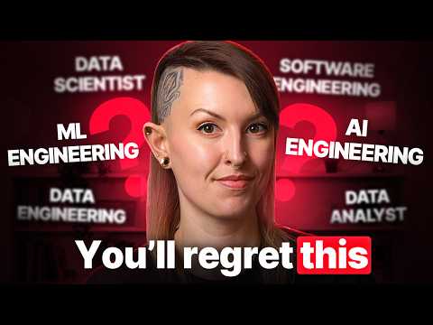Video thumbnail: Don’t Waste 2026 on the Wrong Career - How to Pick the PERFECT Tech Role