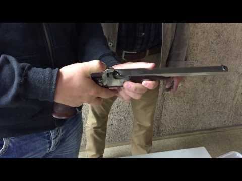 Vorderlader Pistole "Le Page" - laden und schießen