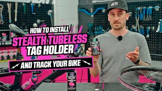 Muc-Off Pink Tubeless Tag Holder